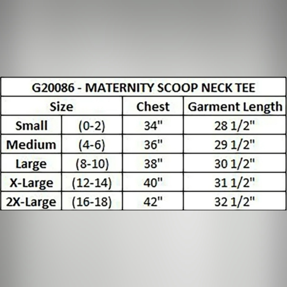 Bloom Maternity - Growing A Little Pumpkin - Maternity Scoop Neck T-Shirt, L - Picture 11 of 11